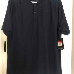 Mens Nike drift polo, navy